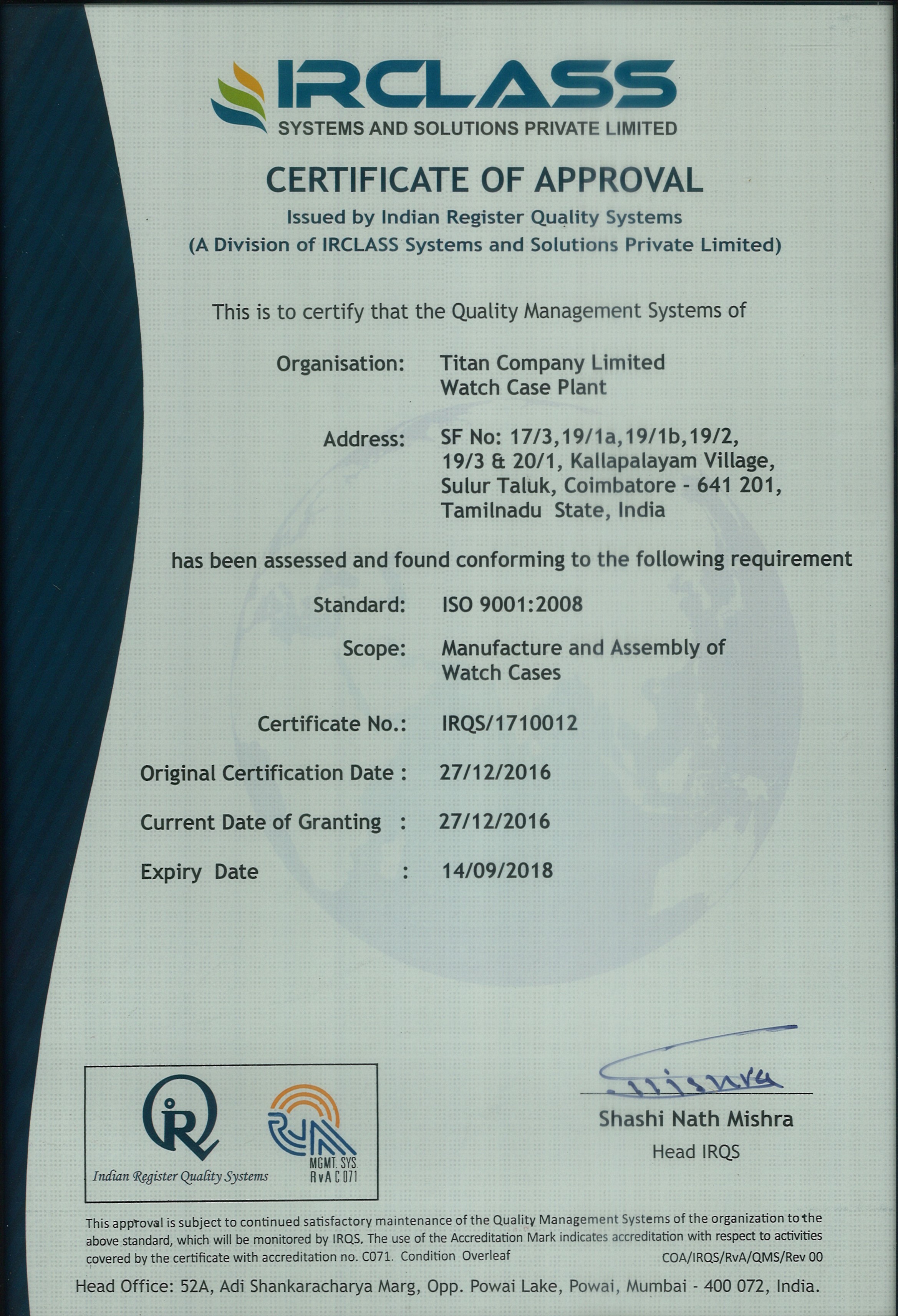 Certificate 2