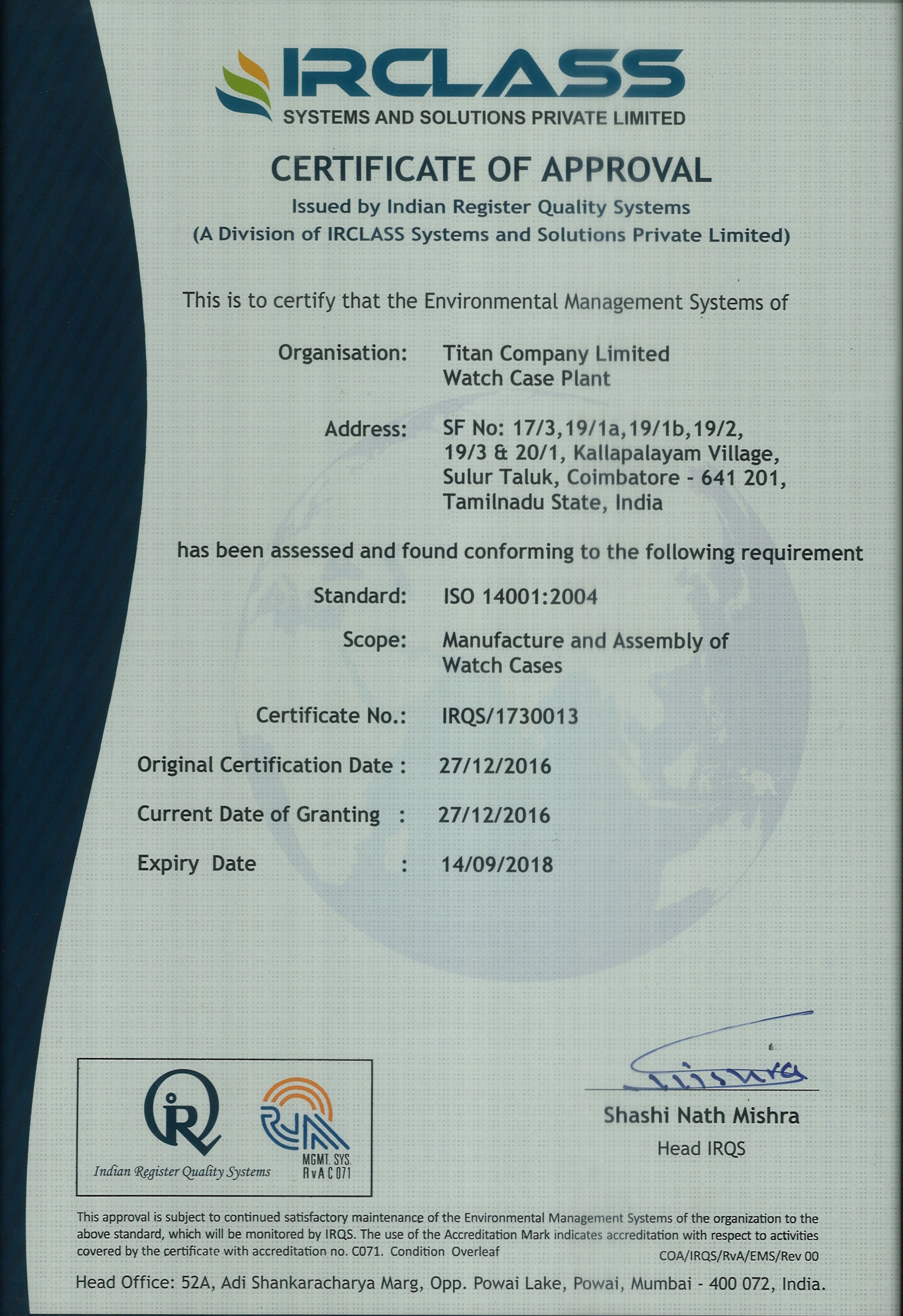 Certificate 4